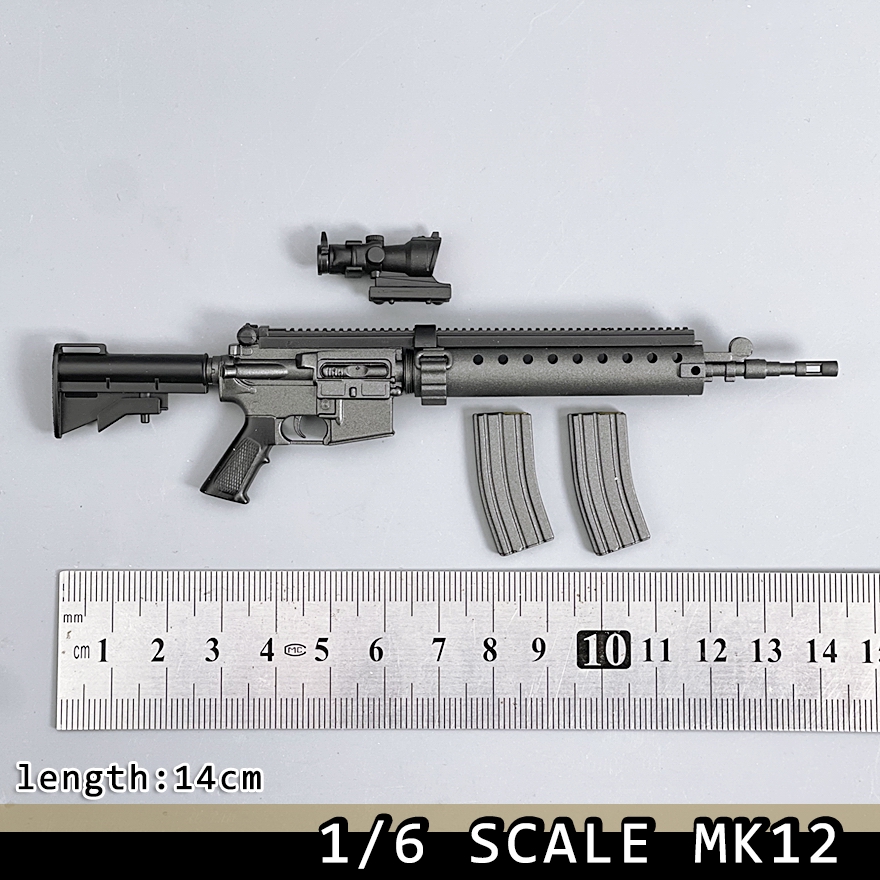 Model Kit Figure - 1/6 Maßstab MK12 SPR Scharfschützengewehr Modellbausatz