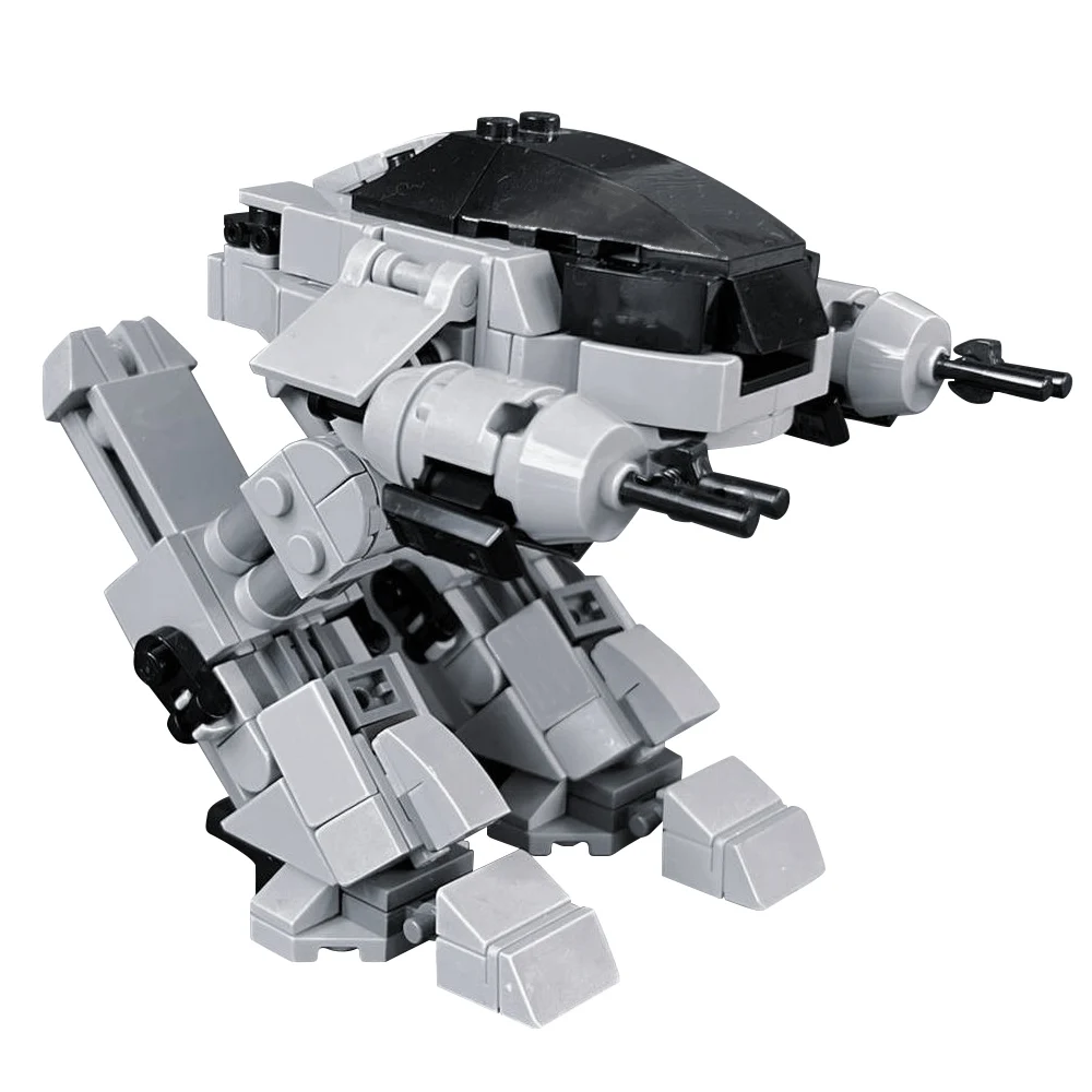 Model Kit Robocop - MOC Mechanische Kriegspolitik Mecha RoboCoped ED-209