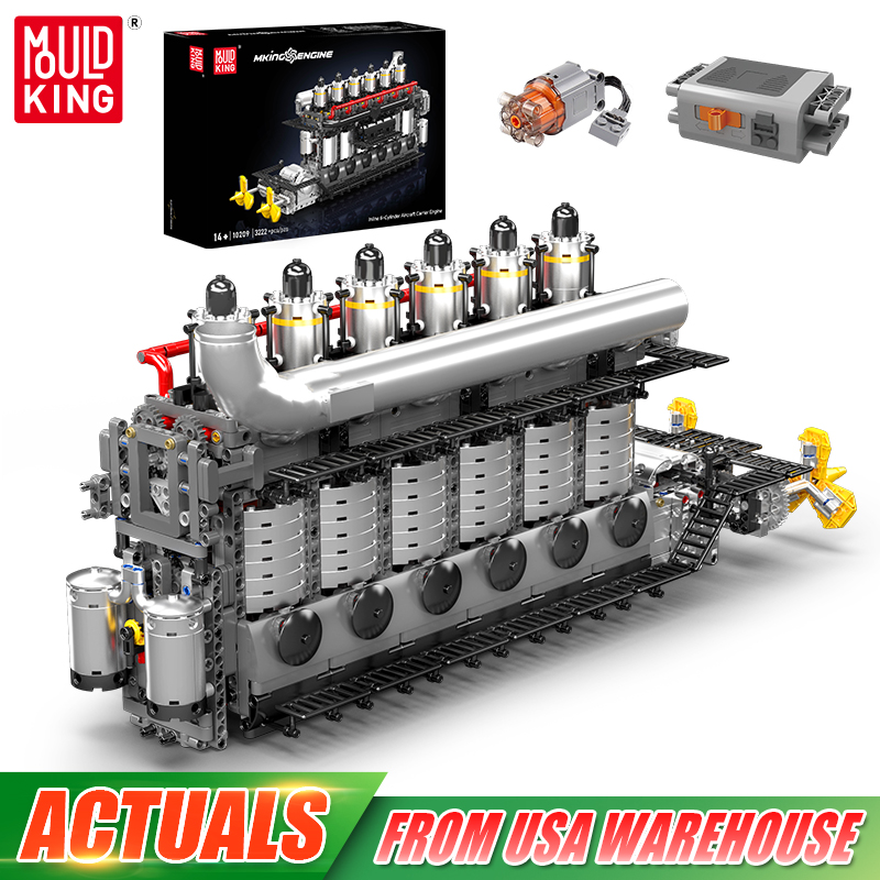 Plastic Model Paint - Mould King 10209 Technisches Auto-Motorspielzeug Motorisierter