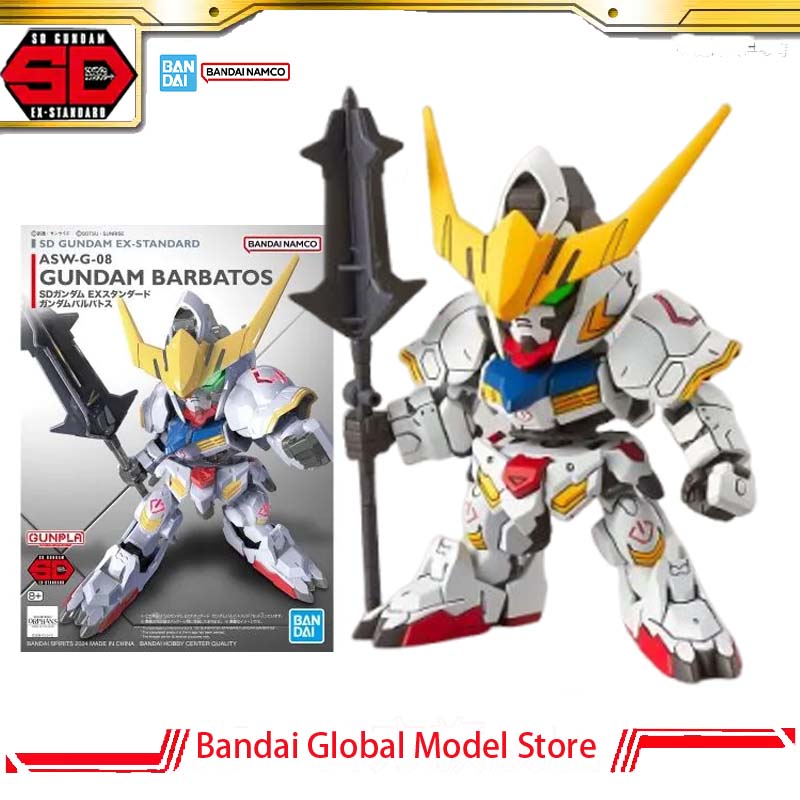 Model Kit Gundam Barbatos - Bandai Original SD EX-Standard Anime-Figuren-Modellbausatz Iron-Blooded