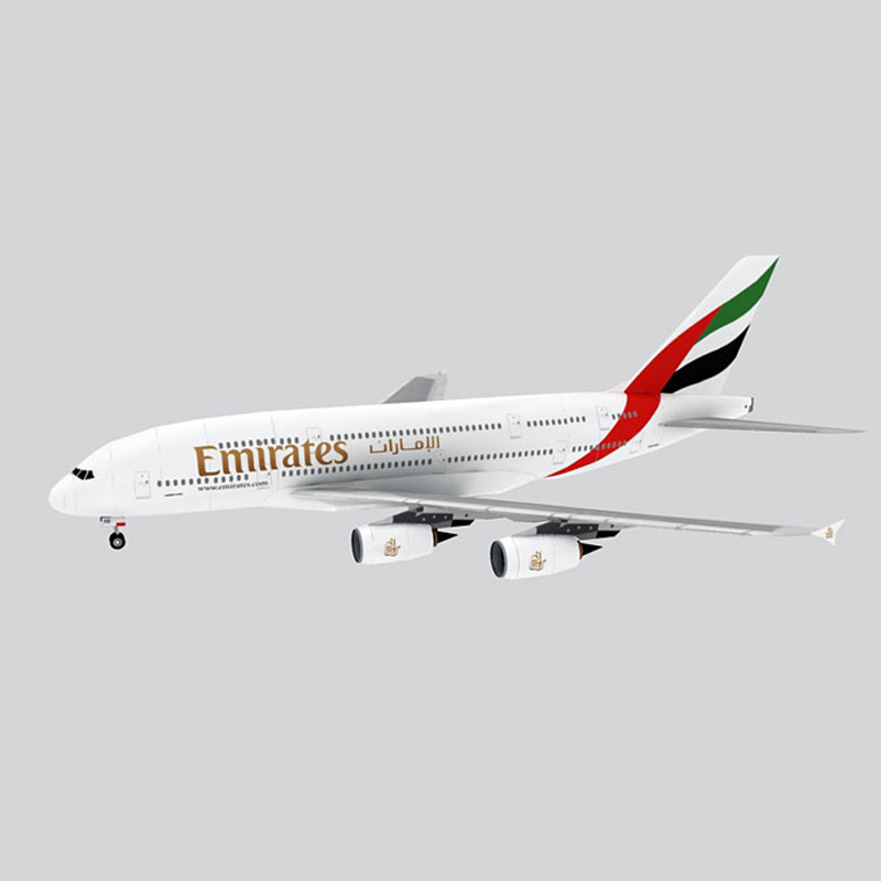 Model Kit Singapore - Australien VAE Singapur Airbus A380 Papier