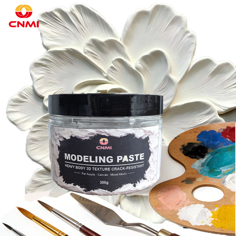 Plastic Model Paint - 300g Weiße Acryl-Modellierpaste Ideal für Skulpturen