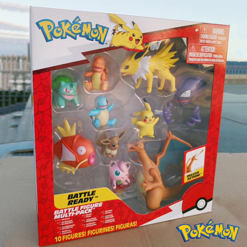 Model Kit Zero - Pokemon Ultimative Schlacht Figuren Pikachu Bulbasaur