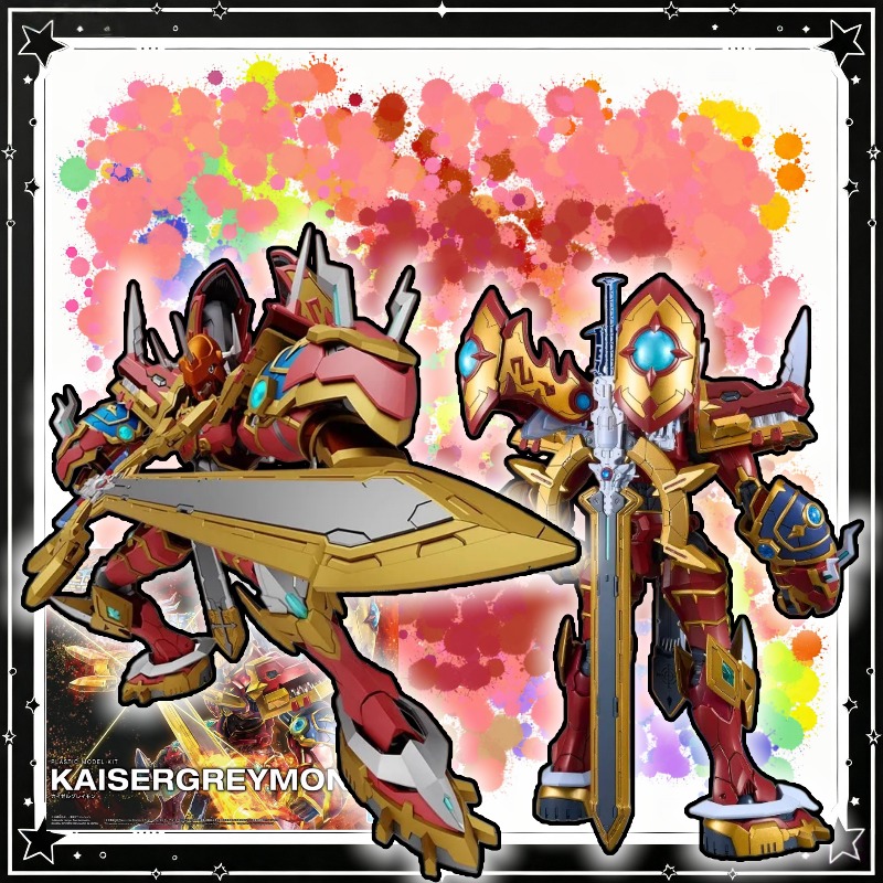 Model Kit Kaisergreymon - 【Auf Lager】Bandai Figure-rise Standard-Amplified KaiserGreymon Digimon