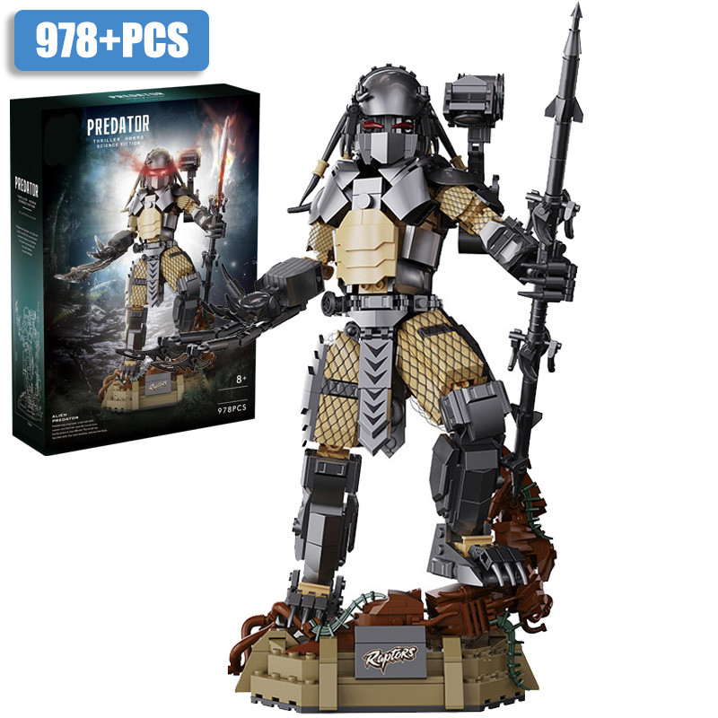 Model Kit Robocop - Kreative MOC Predator Alien Figuren Bausteine