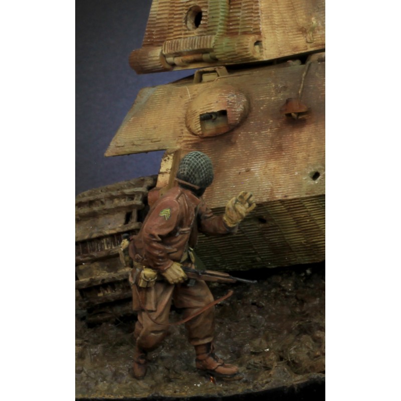Model Kit Ww2 - Maßstab 1:35 WW2 US Infanterie Harzfigur