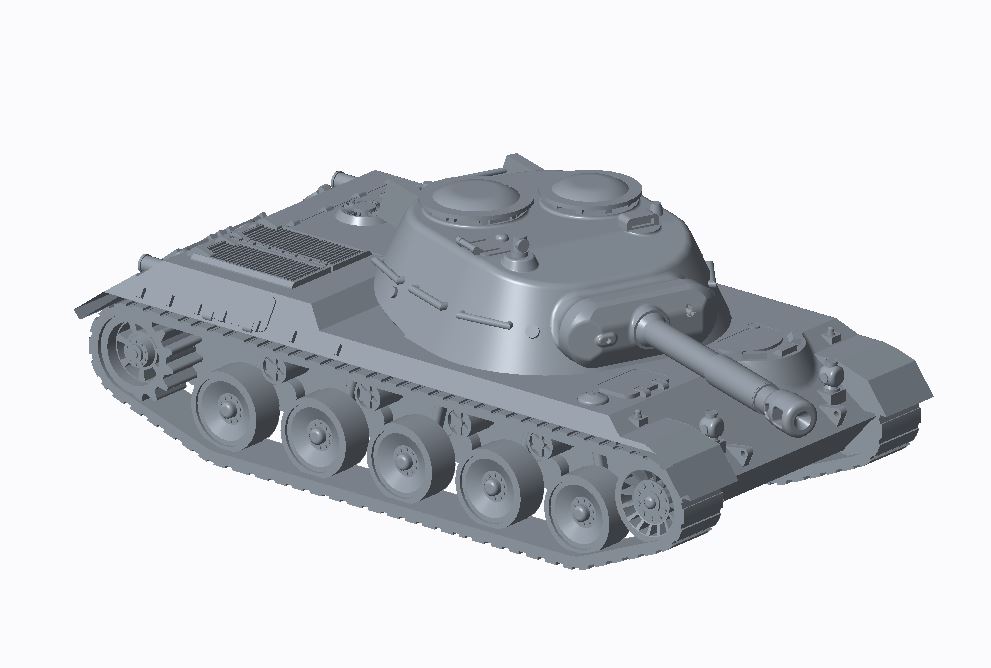 Model Kit Ww2 - 1/144 Maßstab der Spähpanzer ru Light