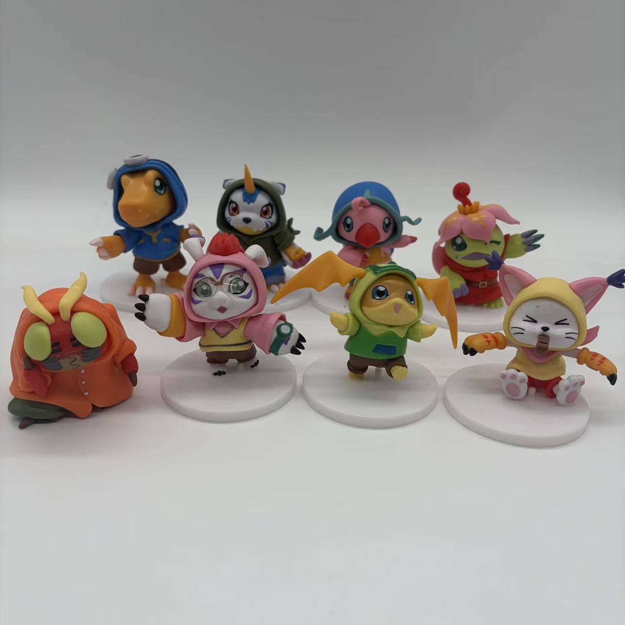 Model Kit Digimon - Hohe Qualität 8 teile/satz Anime Digital