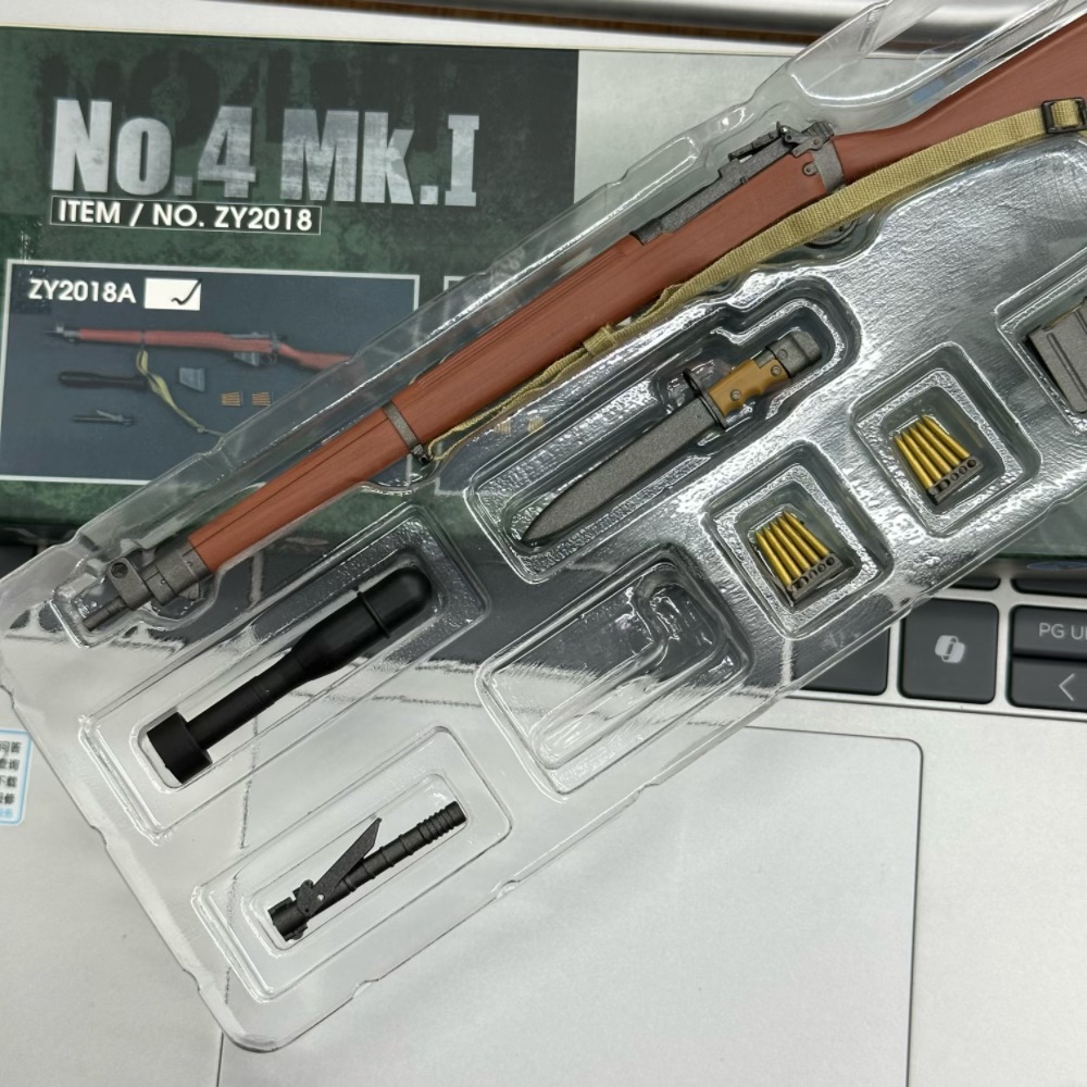 Model Kit Figure - ZY2018A 1/6 Maßstab WWII Britisches Lee-Enfield