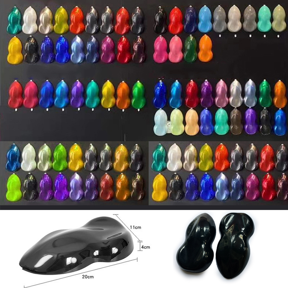 Plastic Model Paint - Schwarz Kunststoff Vinyl Wrapping Modell Wasser