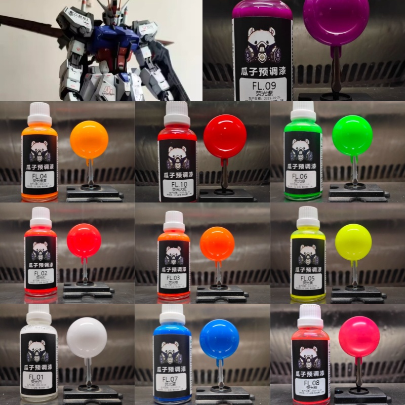 Plastic Model Paint - 50ml/100ml Modellfarbe für Handgefertigte DIY-Plastik- und
