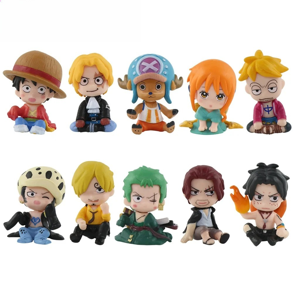 Model Kit Judge - BRANDNEU One Piece Figuren-Set Luffy Law