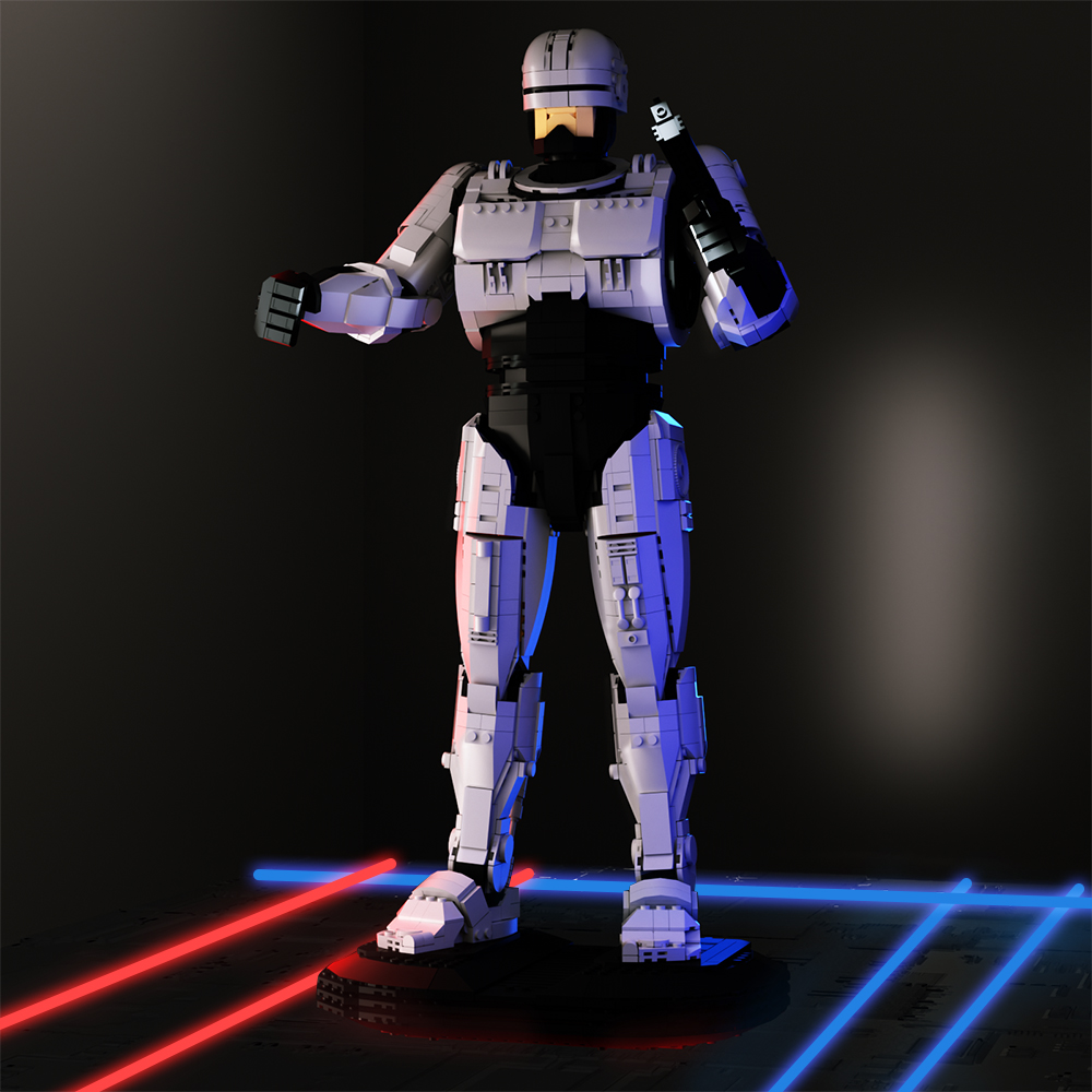 MOC Roboter-Bausteine für Robo – Model Kit Robocop Bewertung und Preis