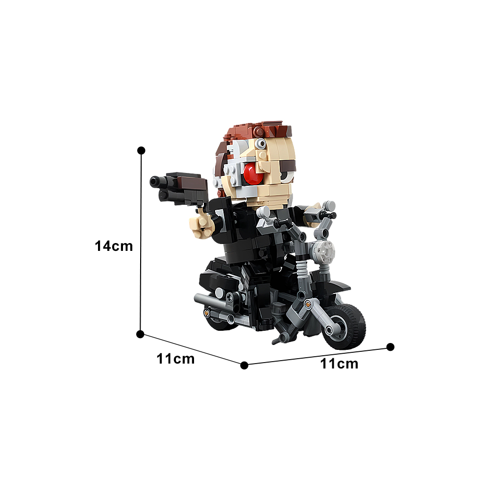 MOC Mechanische Terminator T-8 – Model Kit Robocop Bewertung und Preis