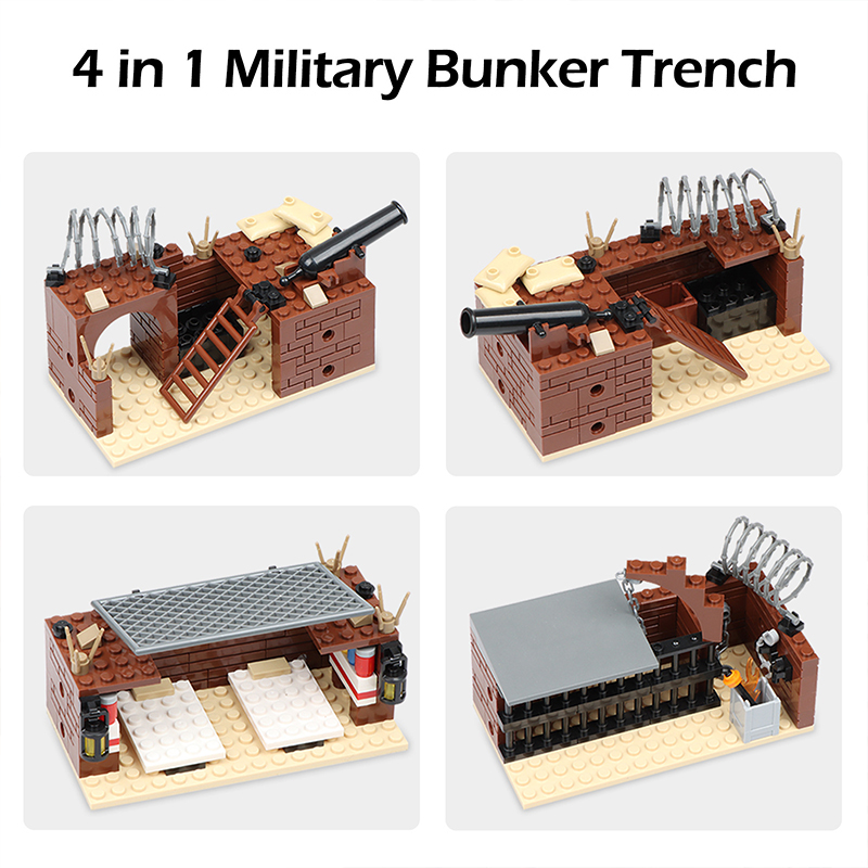 Heißer WW2 Militär Graben Bunk – Model Kit Ww2 Bewertung und Preis