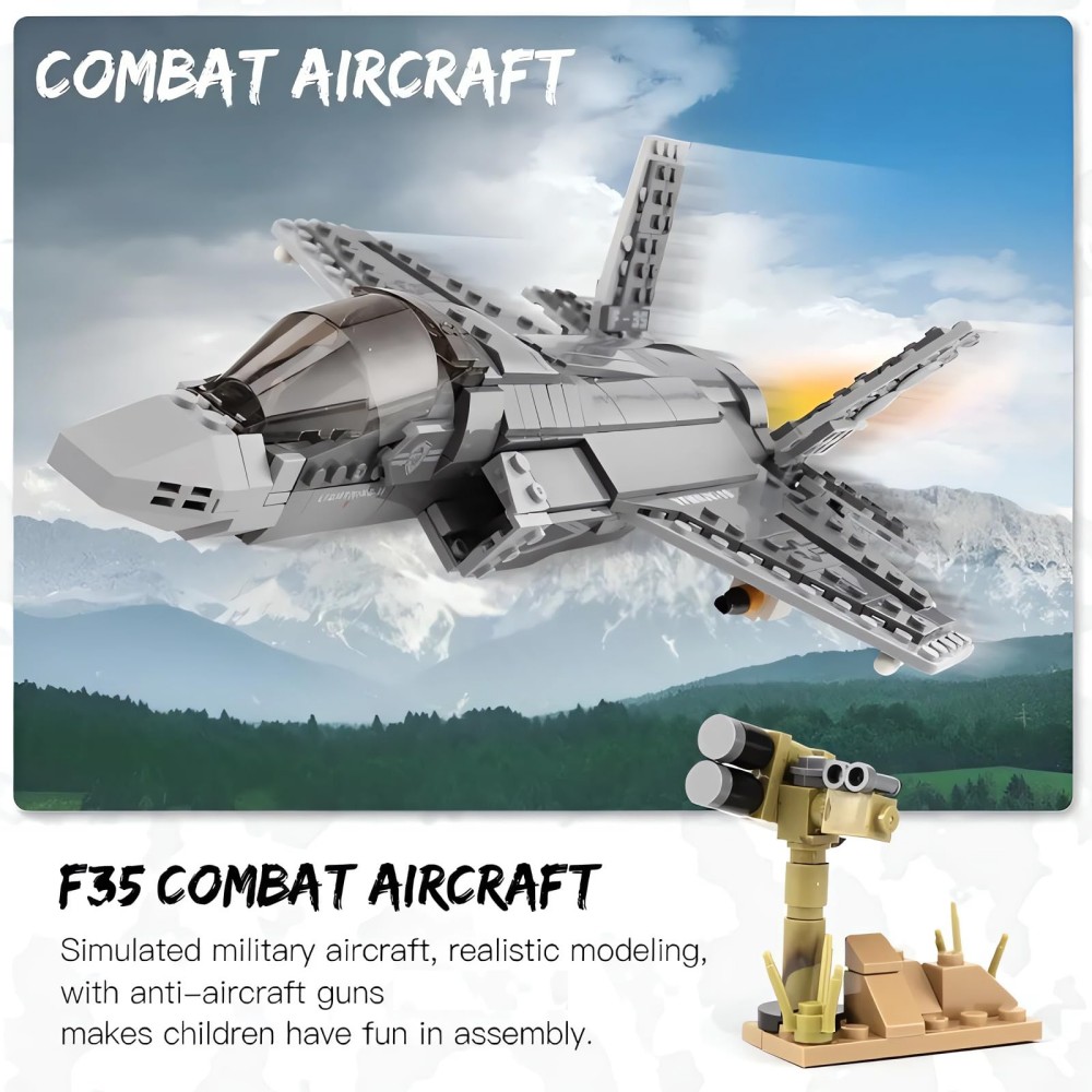 646 stücke F-35 Blitz II Flugz – Model Kit Ww2 Bewertung und Preis