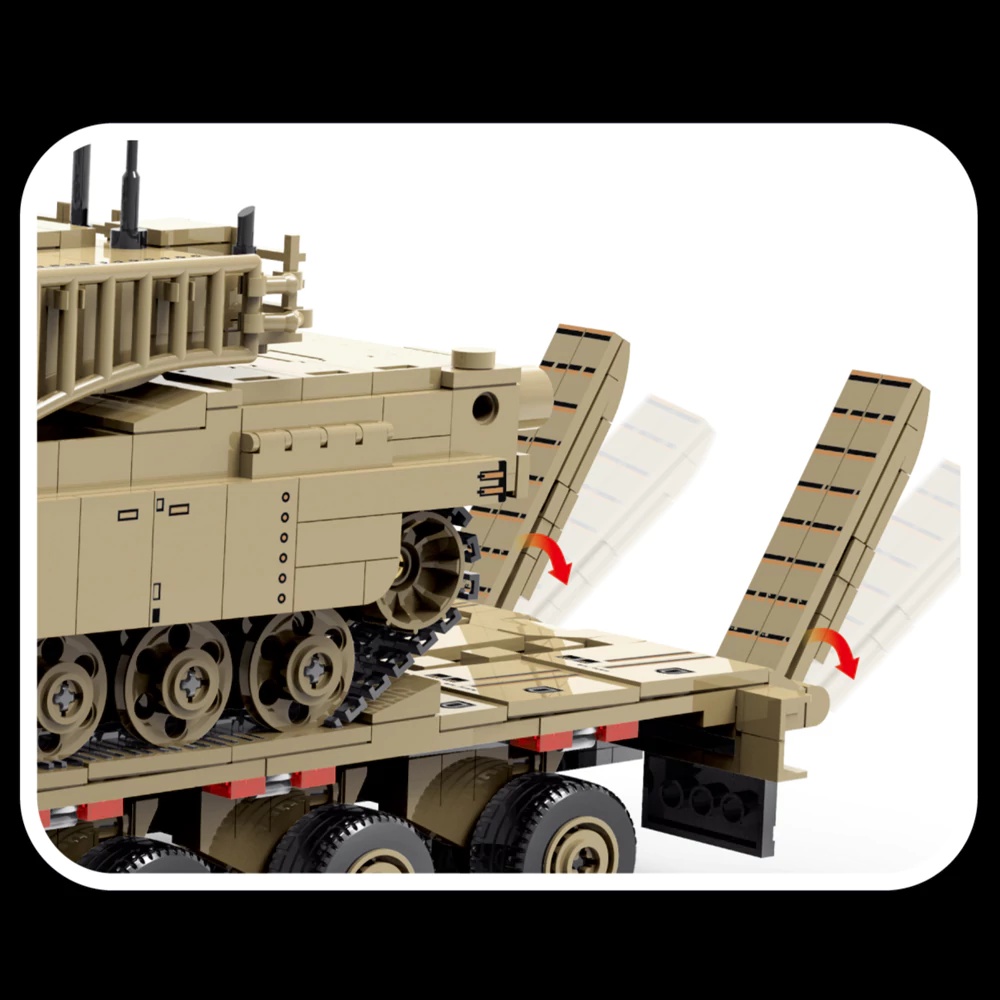 Klemmbausteine Militär M1070 P – Model Kit Ww2 Bewertung und Preis