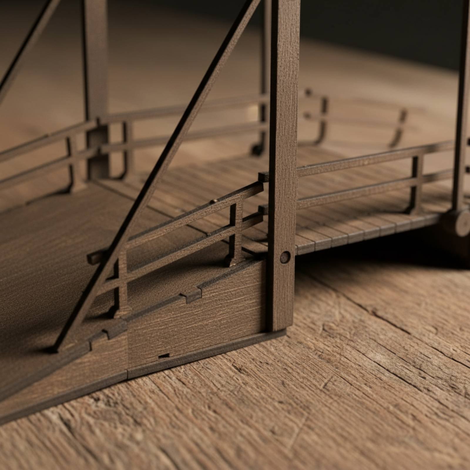 WW2 Ausstellungsmodell Brücke  – Model Kit Ww2 Bewertung und Preis