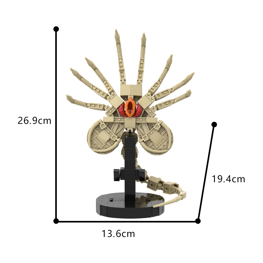 Gobricks MOC Alien Facehugger  – Model Kit Ultron Bewertung und Preis
