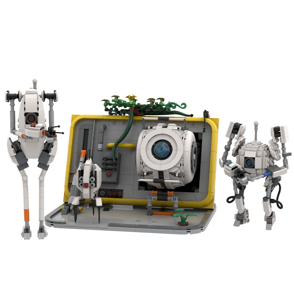 MOC Portal 2 GLaDOS Roboter-Ba – Model Kit Robocop Bewertung und Preis