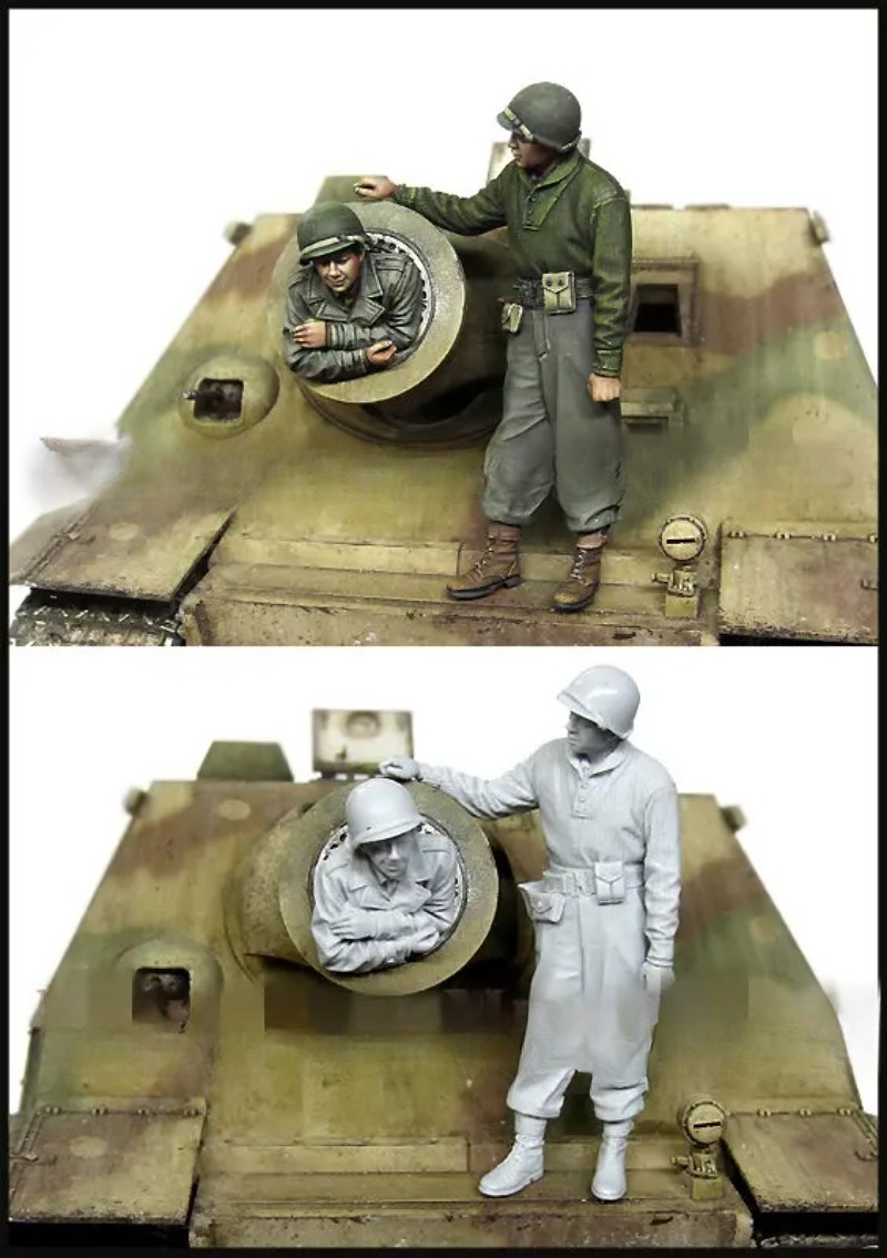 Harzfigur im Maßstab 1:35, Dru – Model Kit Ww2 Bewertung und Preis
