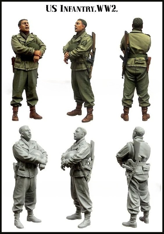 Maßstab 1:35 US Army Infantry  – Model Kit Ww2 Bewertung und Preis