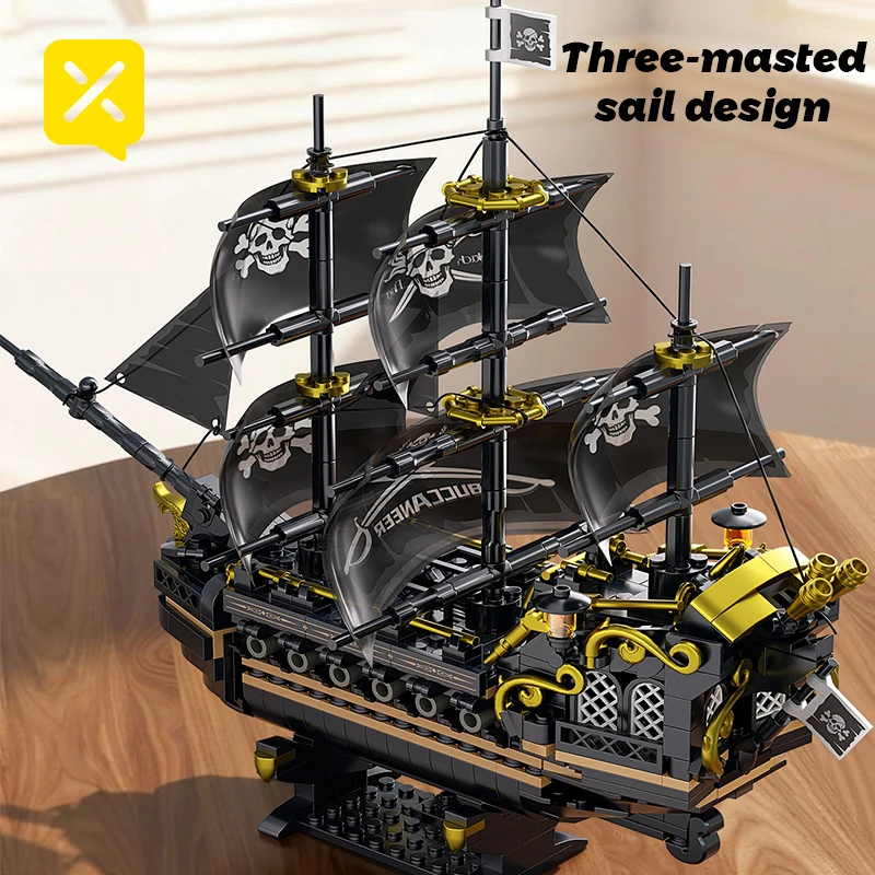 Piraten Schiff Bausteine Schif – Model Kit Robocop Bewertung und Preis