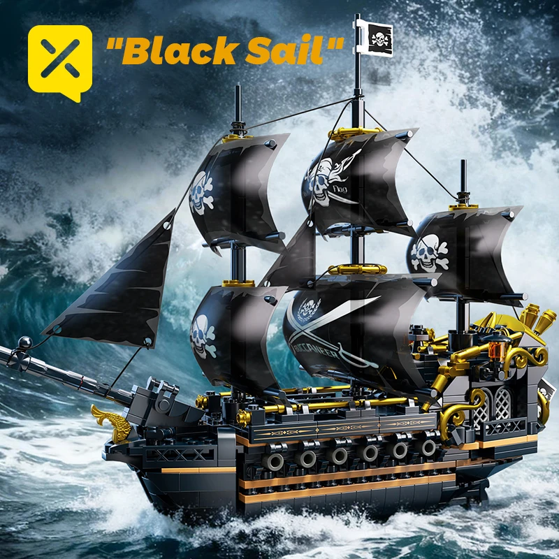 Piraten Schiff Bausteine Schif – Model Kit Robocop Bewertung und Preis