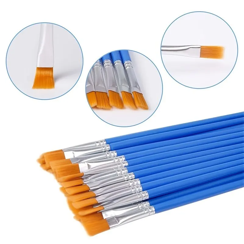 Nylon-Flachpinsel mit Kunststo – Plastic Model Paint Bewertung und Preis