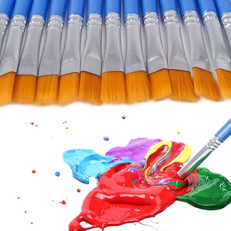 Nylon-Flachpinsel mit Kunststo – Plastic Model Paint Bewertung und Preis