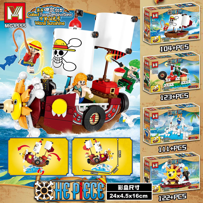 4-in-1 One Piece THOUSAND SUNN – Model Kit One Piece Bandai Bewertung und Preis
