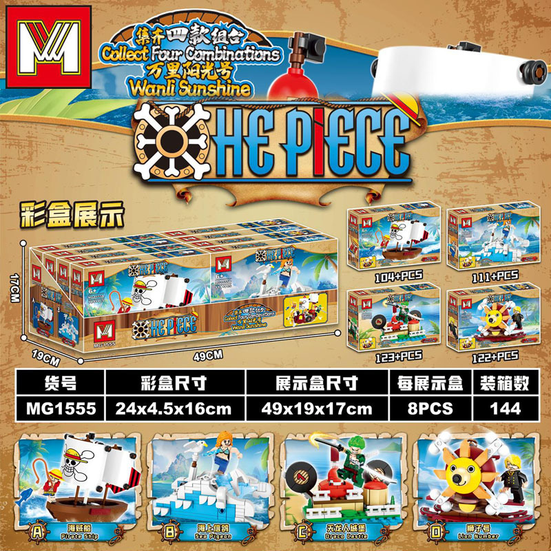 4-in-1 One Piece THOUSAND SUNN – Model Kit One Piece Bandai Bewertung und Preis