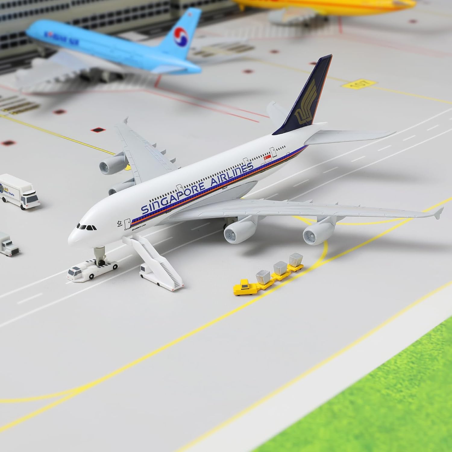 20cm Singapur A380 Spielzeugfl – Model Kit Singapore Bewertung und Preis